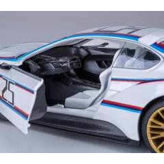 BMW 3.0 CSL Hommage R Diecast 1:24 bianco incl. Pile a bottone