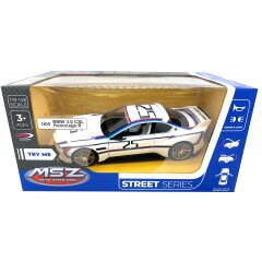 BMW 3.0 CSL Hommage R Diecast 1:24 bianco incl. Pile a bottone