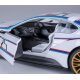 BMW 3.0 CSL Hommage R Diecast 1:24 bianco incl. Pile a bottone