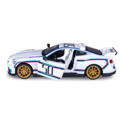 BMW 3.0 CSL Diecast 1:34 white incl. Button cells