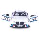 BMW 3.0 CSL Diecast 1:34 white incl. Button cells