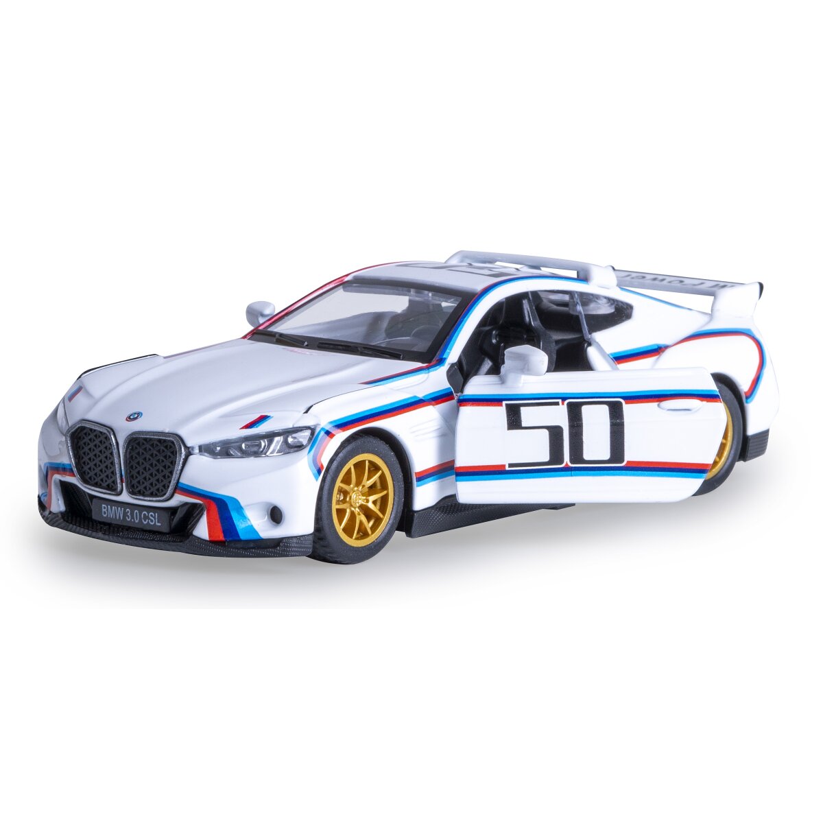 BMW 3.0 CSL Diecast 1:42 white