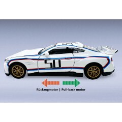 BMW 3.0 CSL Diecast 1:42 blanco
