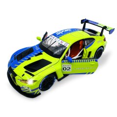 BMW M4 GT3 Diecast 1:24 verde incl. Pilas de botón