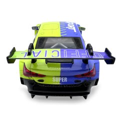 BMW M4 GT3 Diecast 1:24 verde incl. Pilas de botón