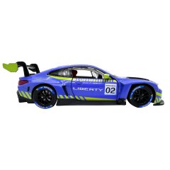 BMW M4 GT3 Diecast 1:24 verde incl. Pilas de botón