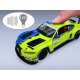 BMW M4 GT3 Diecast 1:24 verde incl. Pilas de botón