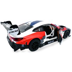 BMW M4 GT3 Diecast 1:24 bianco incl. Pile a bottone