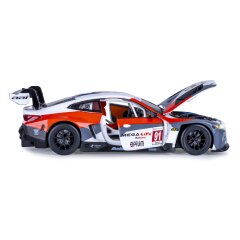 BMW M4 GT3 Diecast 1:24 weiß inkl. Knopfzellen