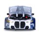 BMW M4 GT3 Diecast 1:24 weiß inkl. Knopfzellen
