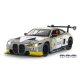 BMW M4 GT3 Diecast 1:24 grigio incl. Pile a bottone