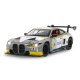 BMW M4 GT3 Diecast 1:24 grigio incl. Pile a bottone