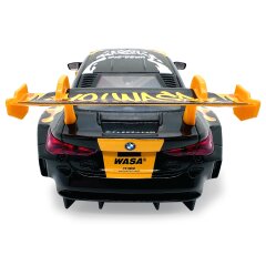 BMW M4 GT3 Diecast 1:24 amarillo incl. Pilas de botón