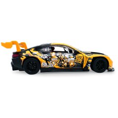 BMW M4 GT3 Diecast 1:24 amarillo incl. Pilas de botón