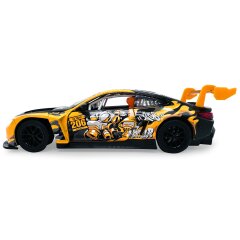 BMW M4 GT3 Diecast 1:24 amarillo incl. Pilas de botón