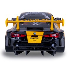 BMW M4 GT3 Diecast 1:24 gelb inkl. Knopfzellen