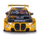 BMW M4 GT3 Diecast 1:24 gelb inkl. Knopfzellen