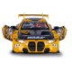 BMW M4 GT3 Diecast 1:24 gelb inkl. Knopfzellen