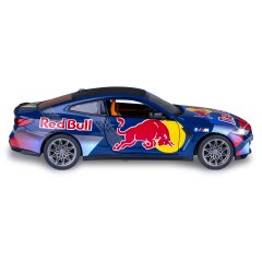 BMW M4 Diecast 1:24 blu incl. Pile a bottone