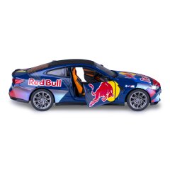 BMW M4 Diecast 1:24 blu incl. Pile a bottone