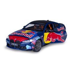 BMW M4 Diecast 1:24 blue incl. Button cells