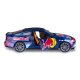 BMW M4 Diecast 1:24 blu incl. Pile a bottone