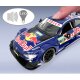 BMW M4 DTM Diecast 1:24 blu incl. Pile a bottone