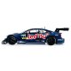 BMW M4 DTM Diecast 1:24 blu incl. Pile a bottone