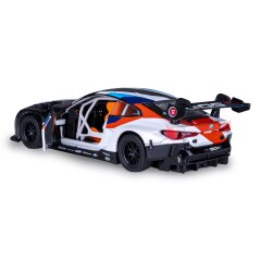 BMW M4 GT3 Diecast 1:32 bianco incl. Pile a bottone