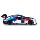 BMW M4 GT3 Diecast 1:32 bianco incl. Pile a bottone