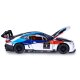 BMW M4 GT3 Diecast 1:32 bianco incl. Pile a bottone