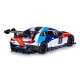 BMW M4 GT3 Diecast 1:32 bianco incl. Pile a bottone