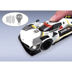 BMW M Hybrid V8 Diecast 1:24 grigio incl. Pile a bottone