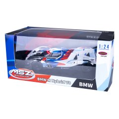 BMW M Hybrid V8 Diecast 1:24 azul incl. Pilas de...