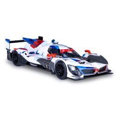 BMW M Hybrid V8 Diecast 1:24 blau inkl. Knopfzellen
