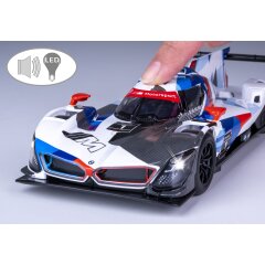 BMW M Hybrid V8 Diecast 1:24 bleu incl. Piles boutons