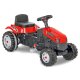 Pedal tractor Strong Bull red