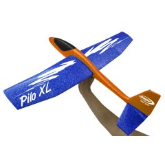 Pilo XL Planeador EPP Ala azul Fuselaje naranja