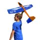 Pilo XL Foam Hand Launch glider EPP wing blue fuselage orange