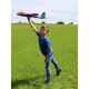 Pilo XL Foam Hand Launch glider EPP wing blue fuselage orange