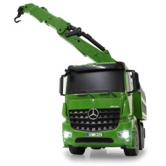 Camion &agrave; transport du bois Mercedes-Benz Arocs 1:20 2,4GHz