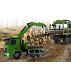 Trasportatore di legno Mercedes-Benz Arocs 1:20 2,4GHz