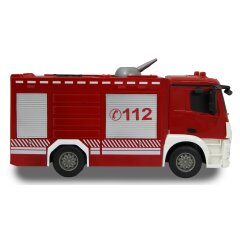 v&eacute;hicule de sapeurs-pompiers Mercedes-Benz Antos 1:26 2,4GHz avec Fonction de pulv&eacute;risation