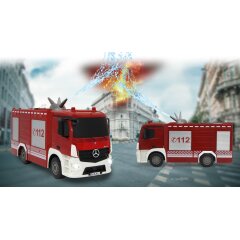 Vigili del fuoco TLF con funzione di spruzzo Mercedes-Benz Antos 1:26 2,4GHz