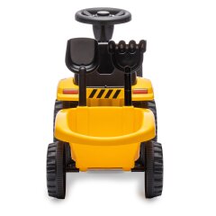 Rutscher Caterpillar Traktor mit Anhänger gelb 2in1