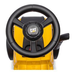 Rutscher Caterpillar Traktor mit Anhänger gelb 2in1