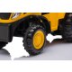 Rutscher Caterpillar Traktor mit Anhänger gelb 2in1