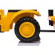 Rutscher Caterpillar Traktor mit Anhänger gelb 2in1