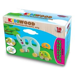 Juguete de madera Kidiwood Familia de elefantes trainable 3 pz.