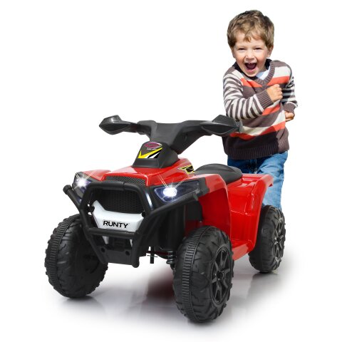 Ride-on Mini Quad Runty rojo 6V